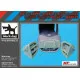 Black Dog A48029 1/48 SH-2 G Super Seasprite electronic for Kity Hawk