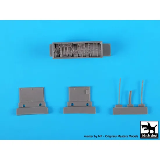 Black Dog A48035 1/48 V-22 engine for Italeri