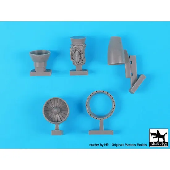 Black Dog A48036 1/48 A-10 engine for Italeri Black Dog A48036 1/48 A-10 engine for Italeri