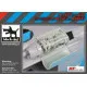 Black Dog A48037 1/48 MH-60 K engine for Italeri