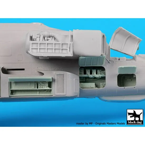 Black Dog A48043 1/48 AH-64 D electronic 2 for Italeri