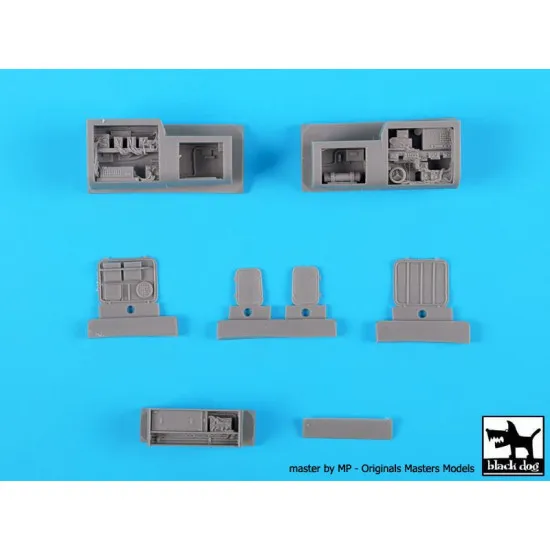 Black Dog A48043 1/48 AH-64 D electronic 2 for Italeri