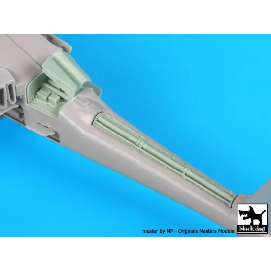 Black Dog A48044 1/48 AH-64 D tail for Italeri