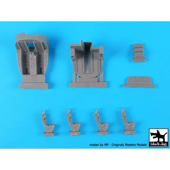 Black Dog A48046 1/48 Cockpit Viking for Italeri