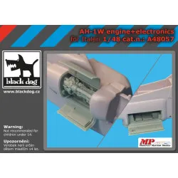 Black Dog A48057 1/48 AH-1W engine electronic for Italeri