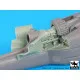 Black Dog A48062 1/48 UH -1 C engine for Hobby Boss