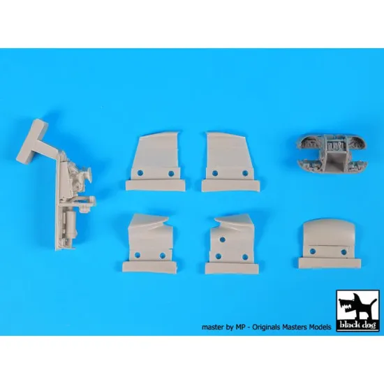 Black Dog A48067 1/48 CH-46 Bull Frog big set for Academy