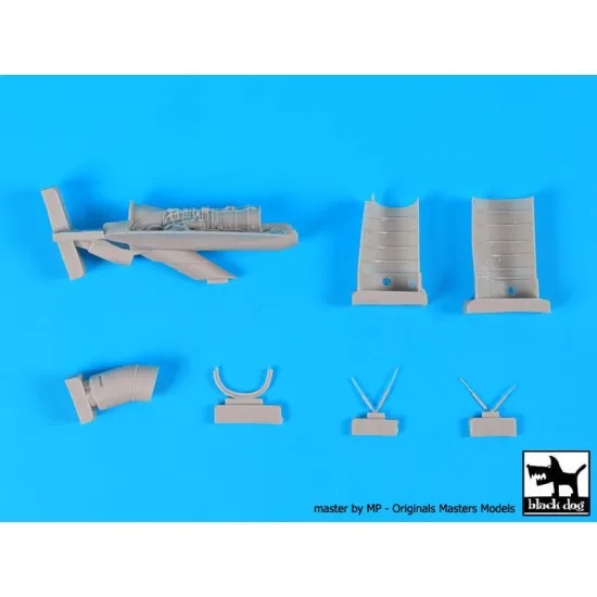 Black Dog A48068 1/48 MH-53 E Sea Dragon outer engine for Academy