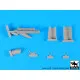 Black Dog A48068 1/48 MH-53 E Sea Dragon outer engine for Academy