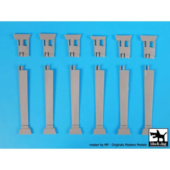 Black Dog A48073 1/48 V-22 Osprey propeller blades for Italeri