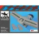 Black Dog A48077 1/48 V-22 Osprey Hydraulics and sensors for Italeri