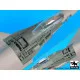 Black Dog A48078 1/48 F-16 C electronics 2 +canon for Tamiya
