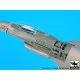 Black Dog A48078 1/48 F-16 C electronics 2 +canon for Tamiya
