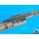 Black Dog A48078 1/48 F-16 C electronics 2 +canon for Tamiya