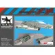 Black Dog A48081 1/48 F-16 C big set for Tamiya