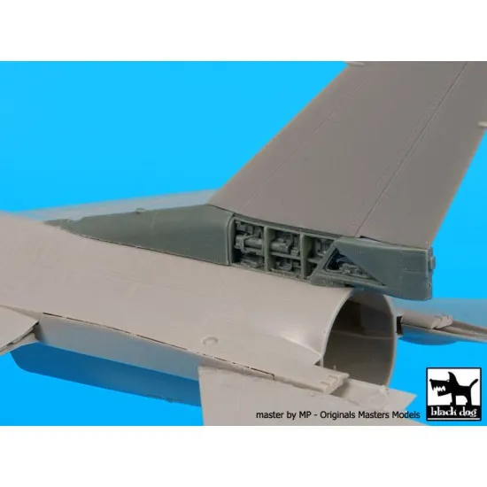 Black Dog A48081 1/48 F-16 C big set for Tamiya