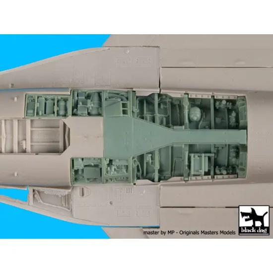 Black Dog A48081 1/48 F-16 C big set for Tamiya