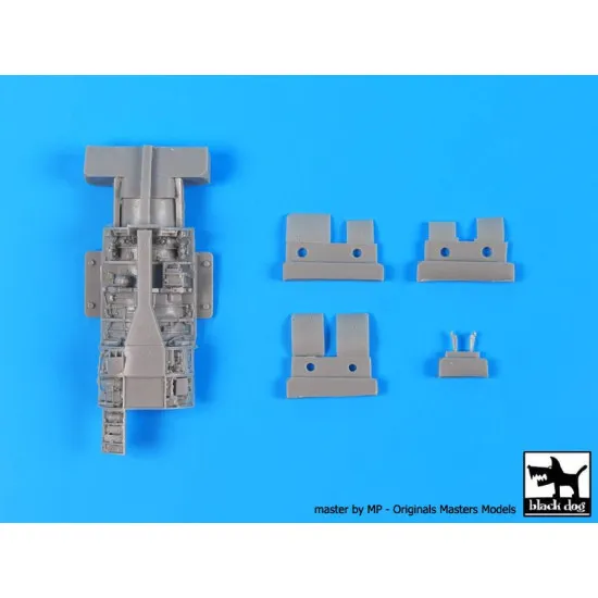 Black Dog A48081 1/48 F-16 C big set for Tamiya