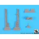 Black Dog A48087 1/48 F4J Phantom side electronics for Hasegawa