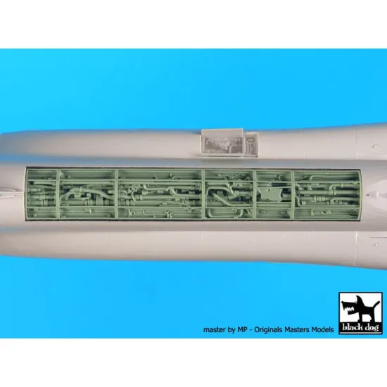 Black Dog A48088 1/48 F4J Phantom spine electronics for Hasegawa