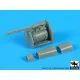 Black Dog A48089 1/48 F4E Phantom canon for Italeri