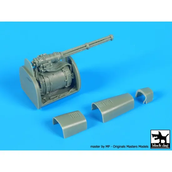 Black Dog A48089 1/48 F4E Phantom canon for Italeri