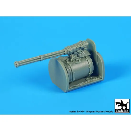 Black Dog A48089 1/48 F4E Phantom canon for Italeri