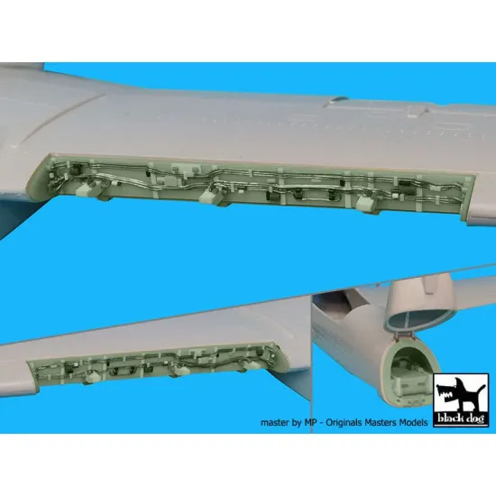 Black Dog A48091 1/48 A-10 wings + rear electronics for Italeri