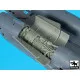 Black Dog A48098 1/48 F-14 D engine for AMK