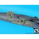 Black Dog A48100 1/48 F-14 D left electronics + canon for AMK