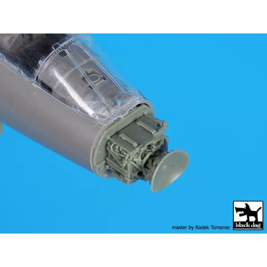 Black Dog A48106 1/48 F-104 radar+tail for Kinetic