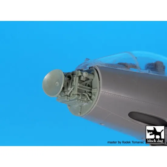 Black Dog A48106 1/48 F-104 radar+tail for Kinetic