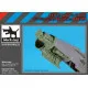 Black Dog A48109 1/48 F 18 C radar+canon for Kinetic
