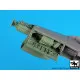 Black Dog A48109 1/48 F 18 C radar+canon for Kinetic