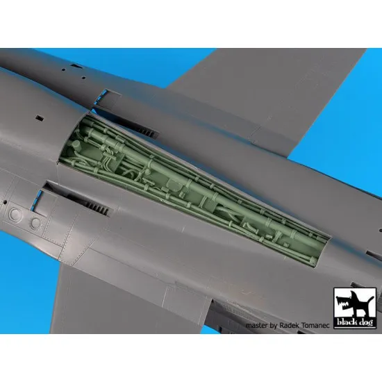 Black Dog A48111 1/48 F-18 C spine electronic for Kinetic