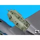 Black Dog A48114 1/48 P 38 F-G engine for Tamiya