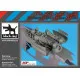 Black Dog A48116 1/48 PZL W-3A Sokol engine for Answer