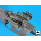 Black Dog A48116 1/48 PZL W-3A Sokol engine for Answer