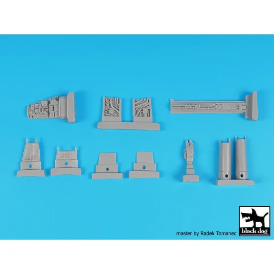 Black Dog A48120 1/48 Sepecat Jaguar big set for Kitty Hawk