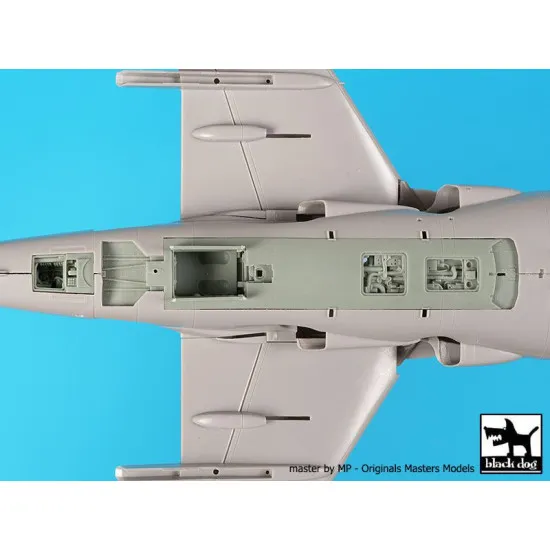 Black Dog A48123 1/48 Harrier GR 7 electronics+hydraulics for Hasegawa