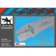 Black Dog A48126 1/48 F-111 Spine hydraulics for Hobby Boss