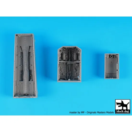 Black Dog A48127 1/48 F-111 bomb + wheel bay for Hobby Boss