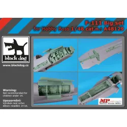 Black Dog A48129 1/48 F-111 Big set for Hobby Boss