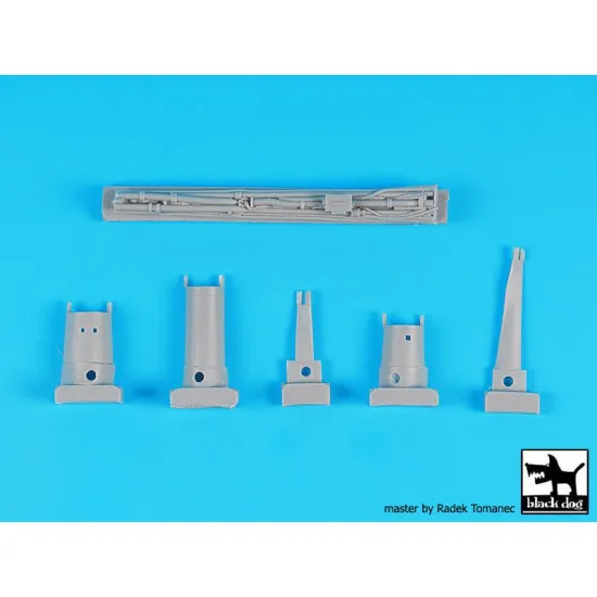 Black Dog A48130 1/48 Panavia Tornado spine + radar for Revell