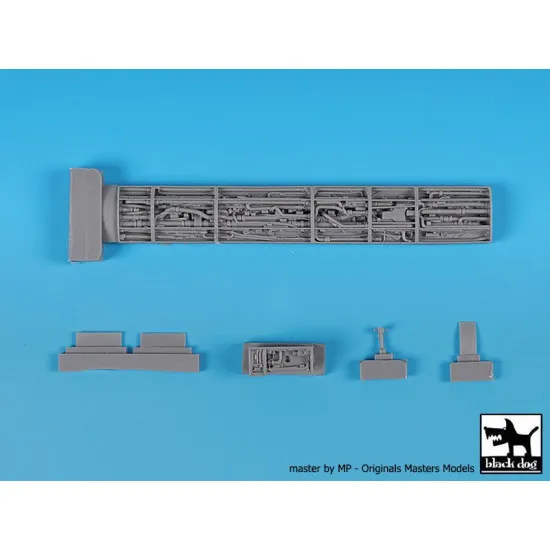 Black Dog A48143 1/48 Phantom F4B spine for Tamiya