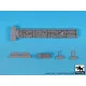 Black Dog A48143 1/48 Phantom F4B spine for Tamiya