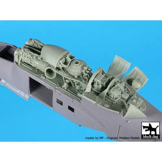 Black Dog A48146 1/48 Mi-24 Hind engine for Zvezda