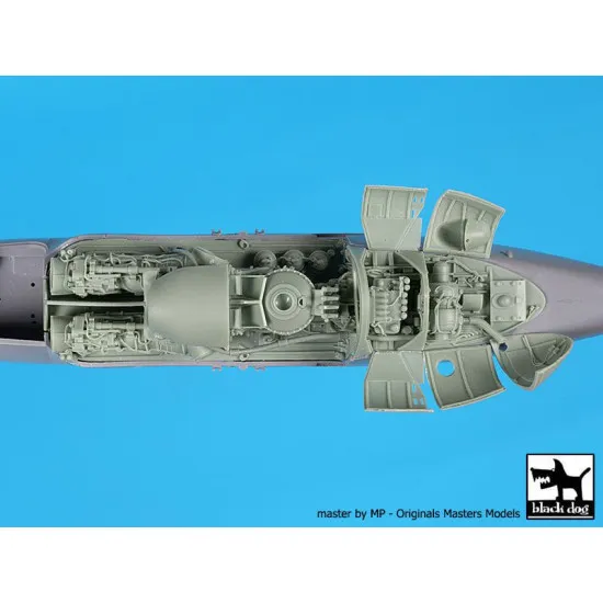 Black Dog A48146 1/48 Mi-24 Hind engine for Zvezda