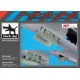 Black Dog A48147 1/48 Mi-24 Hind canon + electronics for Zvezda