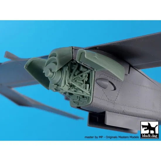 Black Dog A48158 1/48 OV -10 Bronco engine + machine guns for ICM